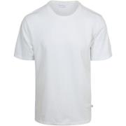 T-shirt Knowledge Cotton Apparel T-shirt Wit