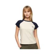 T-shirt Korte Mouw Superdry T-shirt Essential Logo Raglan