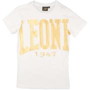 T-shirt Korte Mouw Leone 1947 Boy T-Shirt Short Sleeves Gold