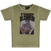 T-shirt Korte Mouw Leone 1947 Boy T-Shirt Short Sleeves Washed