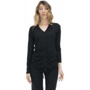 Blouse Leone 1947 Woman Long Sleeves T-Shirt Earth Tones