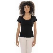 T-shirt Korte Mouw Leone 1947 Woman Rib T-Shirt Chic