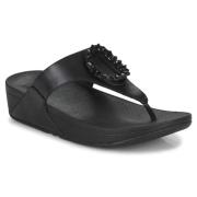 Teenslippers FitFlop LULU CRYSTAL-CIRCLET LEATHER TOE-POST SANDALS