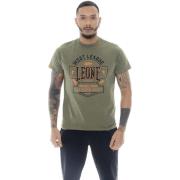T-shirt Korte Mouw Leone 1947 Man Short Sleeves Military 1947