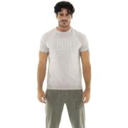 T-shirt Korte Mouw Leone 1947 Man Short Sleeves Old Wash