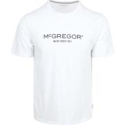 T-shirt Korte Mouw Mcgregor Essential T-Shirt Logo Wit