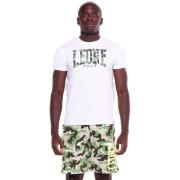 T-shirt Korte Mouw Leone 1947 Man Short Sleeves Bold Colour