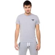 T-shirt Korte Mouw Leone 1947 Man Short Sleeves Patch