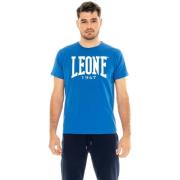 T-shirt Korte Mouw Leone 1947 Man Short Sleeves Big Logo