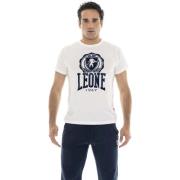 T-shirt Korte Mouw Leone 1947 Man T-Shirt Short Sleeves Indaco