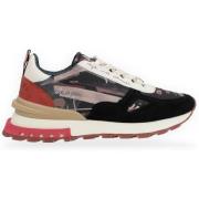 Lage Sneakers Anekke - Deportivos negros estampados