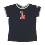 T-shirt Korte Mouw Leone 1947 Girl Short Sleeves College