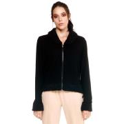 Fleece Jack Leone 1947 Woman Crop Hoody Full Zip Chic Boxing