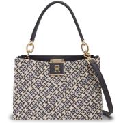 Handtas Tommy Hilfiger Th Her Med Satchel Jacqu