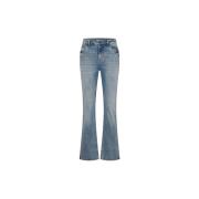 Flared/Bootcut Helena Hart Broek Flair Denim 7620 Vintage Blue