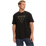 T-shirt Korte Mouw Guess T-shirts--Mannen