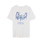 T-shirt Korte Mouw Imago T-Shirt Have a Break - White