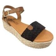 Espadrilles Eva Frutos Sandalia señora 791 marron