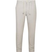 Broek Scotch &amp; Soda Chino Warren Cotton Linen Greige