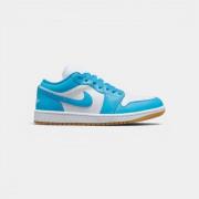 Lage Sneakers Nike Jordan 1 Low White Gum Light Brown Dark Powder Blue...