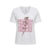T-shirt Korte Mouw Only -