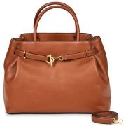 Handtas Lauren Ralph Lauren BLKE LG SCHL-SATCHEL-LARGE