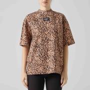 T-shirt Korte Mouw Roberto Cavalli 79PAHE08T-SHIRTLEOPARDOELOGOJUSTCAV...