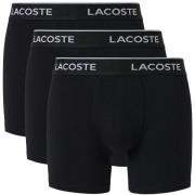 Boxers Lacoste 3 Pack Cotton Stretch Boxer Briefs Black