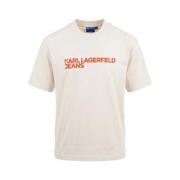 T-shirt Korte Mouw Karl Lagerfeld Camisetas Hombre Modèle Klj Reg Ss E...