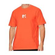 T-shirt Korte Mouw Karl Lagerfeld Camisetas Hombre Modèle Reg Ss K Log...