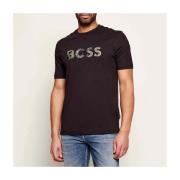 T-shirt Korte Mouw BOSS Camisetas Hombre Modèle Te Insignia