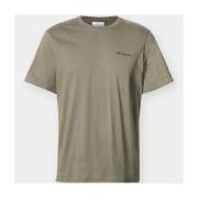 T-shirt Korte Mouw Columbia Camisetas Hombre Modèle Csc Basic Tee