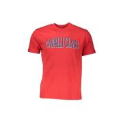 T-shirt Korte Mouw Roberto Cavalli qxt60bjd060eeef2a7rosso02000m