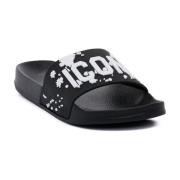 Teenslippers Icon NERO