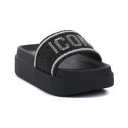Teenslippers Icon NERO