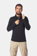 icebreaker 260 Tech Ls Half Zip Zwart