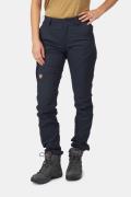 Fjällräven Karla Lite Curved Broek Dames Marineblauw