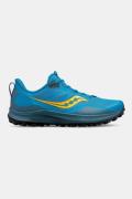 Saucony Peregrine 12 Hardloopschoen Middenblauw/Zwart