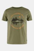 Fjällräven Forest Mirror T-shirt Middengroen/Lichtgroen