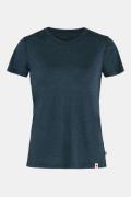 Fjällräven High Coast Lite T-Shirt Dames Marineblauw/Assorti / Gemengd