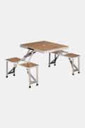 Outwell Dawson Picnic Table Bruin/Zilver