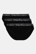Bamboo Basics Yara Slip 3-Pack Zwart