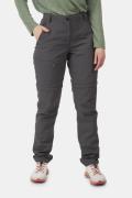 Ayacucho Jungle Travel Zip-Off Afritsbroek Dames Donkergrijs