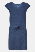 Ayacucho City Travel Dress Jurk Middenblauw/Patroon