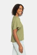 Roxy Time On My Side T-Shirt Middenkaki