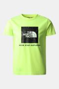 The North Face Redbox T-shirt Jongens Geel/Fluor