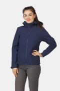 Ayacucho Annapurna Softshell Hoody Dames Marineblauw