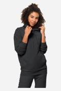 Jack Wolfskin Essential Dames Hoodie Zwart