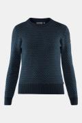 Fjällräven Övik Nordic Sweater Dames Marineblauw