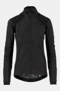 AGU Essential Rain Hivis Jas Dames Donkergrijs Mengeling